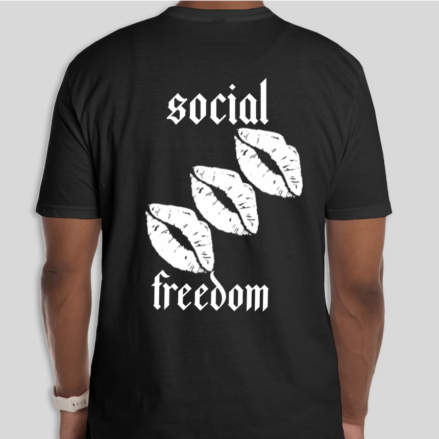 Social Freedom Short Sleeve T Shirt